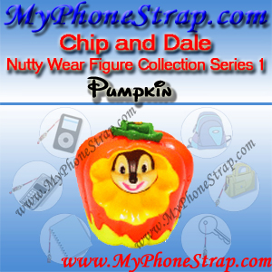 CHIP PUMPKIN BY TOMY ... US NUTTY WEAR FIGURE COLLECTION SERIES 1 DETAIL