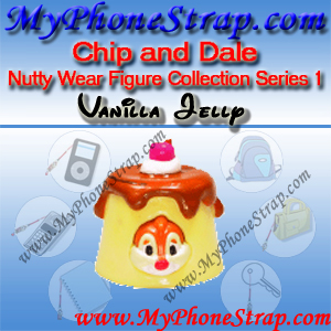 DALE VANILLA JELLY BY TOMY ... US NUTTY WEAR FIGURE COLLECTION SERIES 1 DETAIL