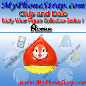 DALE ACORN BY TOMY ... US NUTTY WEAR FIGURE COLLECTION SERIES 1 DETAIL