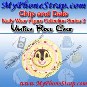 CHIP VANILLA ROLL CAKE BY TOMY ... US NUTTY WEAR FIGURE COLLECTION SERIES 2 DETAIL