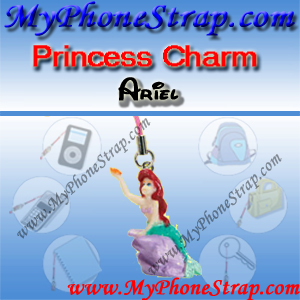 PRINCESS ARIEL FIGURE CHARM COLLECTION 1 BY TOMY ... US SPARKLING BEAUTY SERIES DETAIL