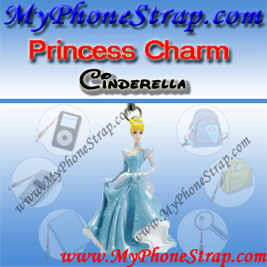 PRINCESS CINDERELLA FIGURE CHARM COLLECTION 1 BY TOMY ... US SPARKLING BEAUTY SERIES DETAIL