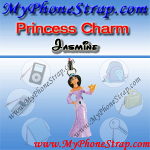 PRINCESS JASMINE FIGURE CHARM COLLECTION 1 BY TOMY ... US SPARKLING BEAUTY SERIES DETAIL