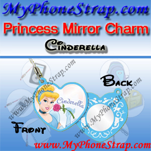 PRINCESS CINDERELLA MIRROR CHARM COLLECTION 1 BY TOMY ... US LOVELY REFLECTIONS SERIES DETAIL