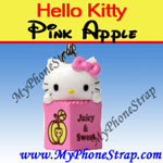 Click here for HELLO KITTY PINK APPLE BY TOMY ... US APPLE CHARM COLLECTION SERIES 1 Detail