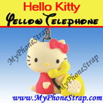 HELLO KITTY YELLOW TELEPHONE BY TOMY ... US FIGURE CHARM COLLECTION 2 RETRO SERIES image