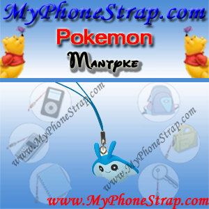 POKEMON MANTYKE BY TOMY ... US FUN FIGURE CHARMS SERIES 3 DETAIL