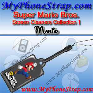 NINTENDO DS SUPER MARIO BROS. -- MARIO -- BY TOMY -- US SCREEN CLEANERS COLLECTION 1 DETAIL