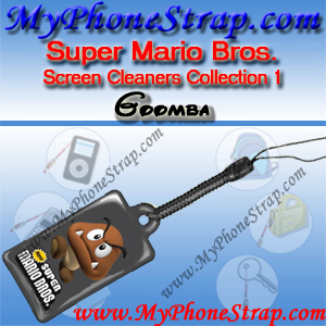 NINTENDO DS SUPER MARIO BROS. -- GOOMBA -- BY TOMY -- US SCREEN CLEANERS COLLECTION 1 DETAIL