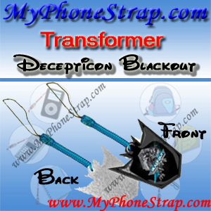 DECEPTICON BLACKOUT TRANSFORMER BY TOMY ... US SCREEN CLEANERS CHARMS 1 DETAIL