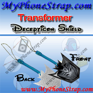 DECEPTICON SHIELD TRANSFORMER BY TOMY ... US SCREEN CLEANERS CHARMS 1 DETAIL