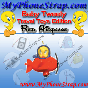 BABY TWEETY RED AIRPLANE BY COOLTHINGS ... TRAVEL TOYS SERIES DETAIL