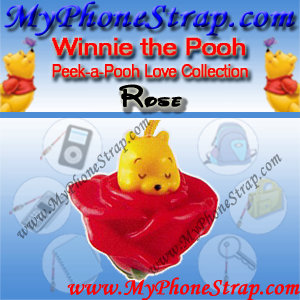 WINNIE THE POOH ROSE PEEK-A-POOH BY TOMY ... EUROPE MINI WINNIES LOVE COLLECTION DETAIL