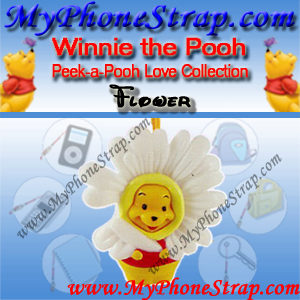 WINNIE THE POOH FLOWER PEEK-A-POOH BY TOMY ... EUROPE MINI WINNIES LOVE COLLECTION DETAIL