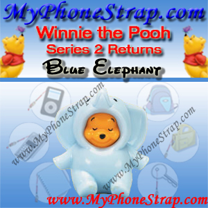 WINNIE THE POOH BLUE ELEPHANT PEEK-A-POOH BY TOMY ... US FIGURE COLLECTION 2 RETURNS DETAIL