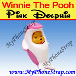 WINNIE THE POOH PINK DOLPHIN PEEK-A-POOH BY TOMY ... US SERIES 3 THIRD EDITION IN 2005 image