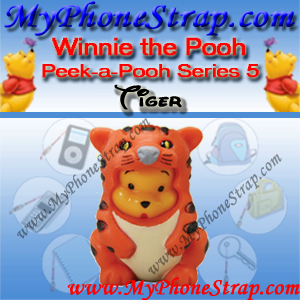 WINNIE THE POOH TIGER PEEK-A-POOH BY TOMY ... US SERIES 5 WILD EDITION DETAIL