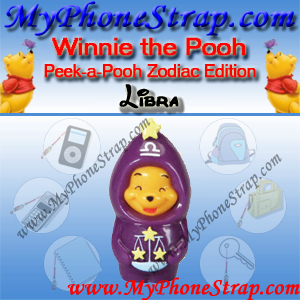 WINNIE THE POOH LIBRA PEEK-A-POOH BY TOMY ... US SERIES 11 ZODIAC EDITION DETAIL