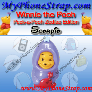 WINNIE THE POOH SCORPIO PEEK-A-POOH BY TOMY ... US SERIES 11 ZODIAC EDITION DETAIL