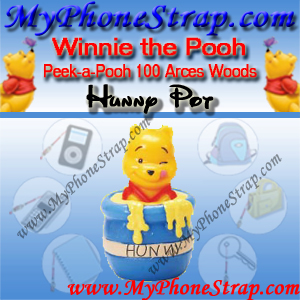 WINNIE THE POOH HUNNY POT PEEK-A-POOH BY TOMY ... US SERIES 16 100 ACRE WOODS EDITION DETAIL